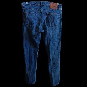 Levis 511 Slim Fit Mens Blue Jeans W33 L32 Cotton Denim